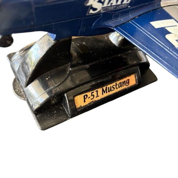 Rare Penn State P-51 Mustang 1:48 Scale 197/552  Fleer Collectibles 2003 Plane - Picture 6 of 9